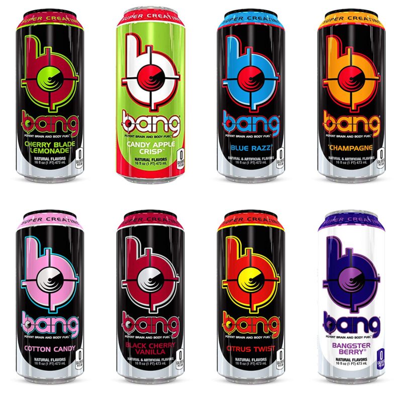 Paquete Variado - 12 Bebidas Energéticas Bang - Fitenergy